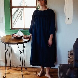 Rudy Jude Navy Long Sleeve Dress